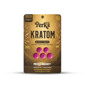 EAT PERKS KRATOM EXTRACT TABLETS 300MG