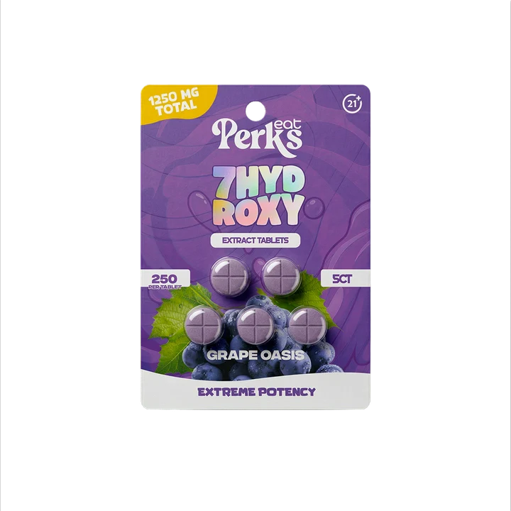 EAT PERKS 7-HYDROXY TABLET 250MG