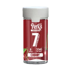 Kratom 4pc Tablets 200mg 7-Hydroxy Mitragynine Cherry 12ct