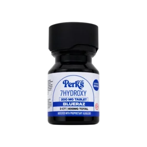 Eat Perks 7OH Kratom Extract Tablets Blueraz 600mg – 3ct (200mg/tab)