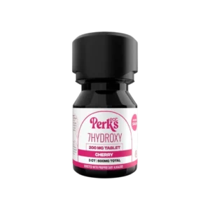 Eat Perks 7OH Kratom Extract Tablets Cherry 600mg – 3ct (200mg/tab)